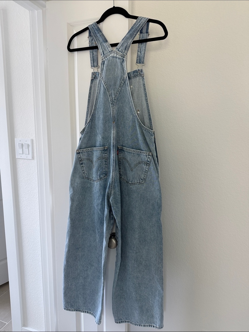 Levi's Women's Apron Overall Jeans - Picture 2 of 4